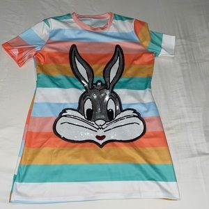 Bugs Bunny T-shirt Dress NWT